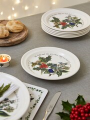 Portmeirion The Holly and the Ivy Plate Set of 6 20cm Plates - Image 2 of 3