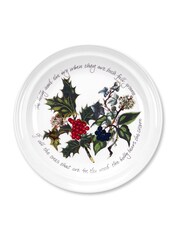 Portmeirion The Holly and the Ivy Plate Set of 6 20cm Plates - Image 3 of 3