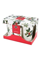 Portmeirion The Holly and the Ivy Set of 2 Mugs - Image 3 of 3