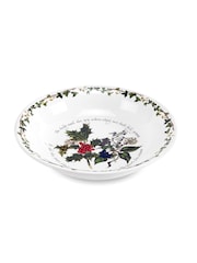 Portmeirion The Holly and the Ivy Set of 6 20cm Pasta Bowls - Image 3 of 3