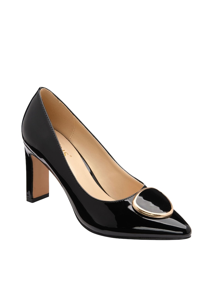 Lotus Pointed Toe Court Shoes - Imagem 1 de 1