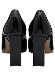 Lotus Black Pointed Toe Court Shoes - Image 4 of 4