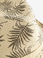 Neutral Palm Print Trilby Hat (1-16yrs) - Image 3 of 3