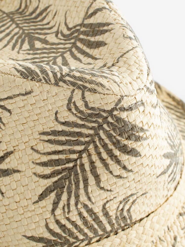 Neutral Palm Print Trilby Hat (1-16yrs) - Image 3 of 3