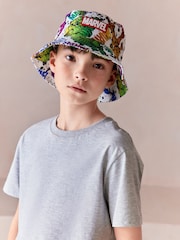 Marvel License Bucket Hat (1-13yrs) - Image 2 of 4
