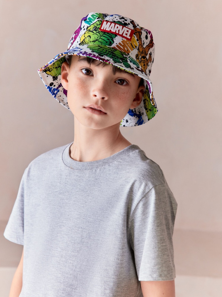 Marvel License Bucket Hat (1-13yrs) - Image 2 of 4