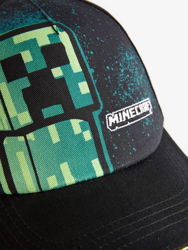 Minecraft Creeper 100% Cotton License Cap (1-16yrs) - Image 3 of 3