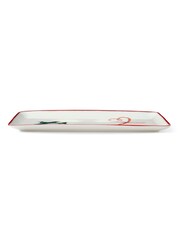 Spode White Kit Kemp Doodles Christmas Dessert Tray - Image 3 of 6