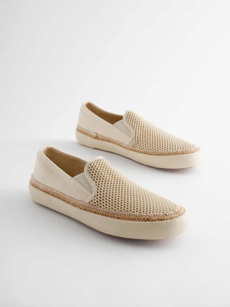 Stone Mesh Espadrilles - Image 2 of 6