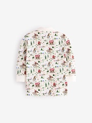 Ecru White Cath Kidston 100% Cotton Long Sleeve Polo Shirt (3mths-7yrs) - Image 7 of 8