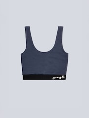 Pineapple Grey Womens Midi Tank Crop Top - Image 5 of 5