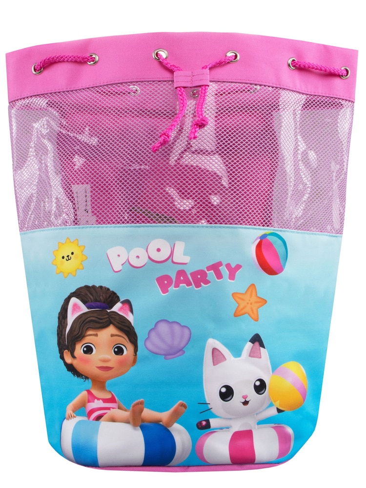 Character Pink Gabbys Dollhouse Swim Bag - Image 4 of 4