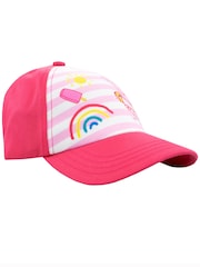 Character Pink 100% Cotton Peppa Pig Cap - Image 2 of 3