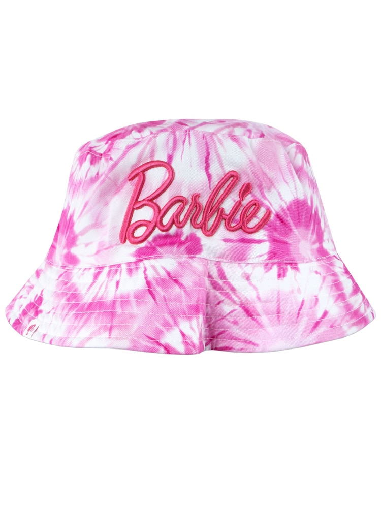 Character Pink 100% Cotton Barbie Bucket Hat - Image 1 of 4