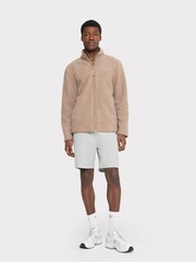 Chelsea Peers Brown Teddy Borg Zip-Up Fleece - Image 4 of 5