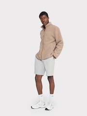 Chelsea Peers Brown Teddy Borg Zip-Up Fleece - Image 5 of 5