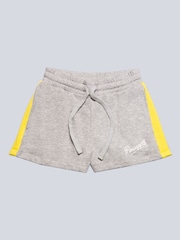 Pineapple Grey Womens Panel Sweat Shorts - Image 7 of 7