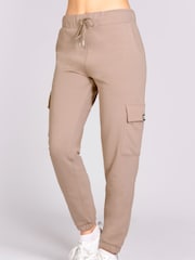 Pineapple Brown Womens Cargo Joggers - Image 1 of 5