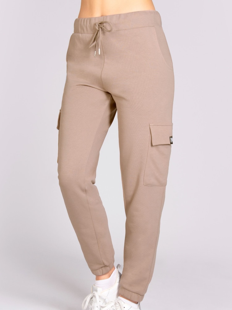 Pineapple Brown Womens Cargo Joggers - Image 1 of 5