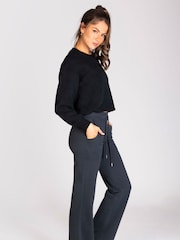 Pineapple Grey Womens Essential Wide Leg Joggers - Image 3 of 5