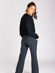 Pineapple Grey Womens Essential Wide Leg Joggers - Image 4 of 5