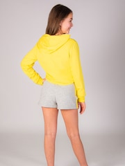 Pineapple Yellow Logo Girls Crop Hoodie - Image 4 of 6
