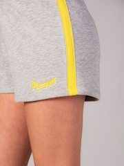 Pineapple Grey Girls Panel Sweat Shorts - Image 5 of 6