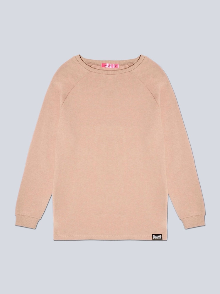 Schulterfreies Longline-Sweat-Top für Damen - Bild 6 von 6 Schulterfreies Longline-Sweat-Top für Damen - Bild 6 von 6