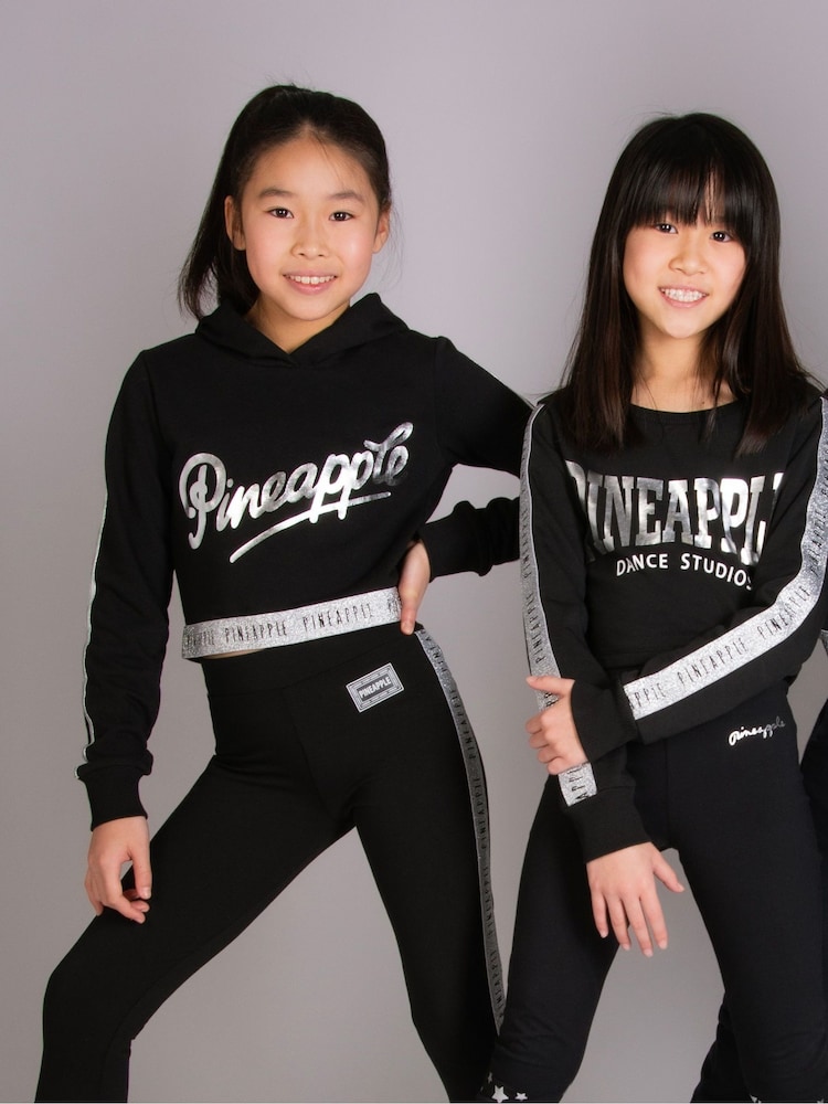 Pineapple Black Tape Girls Crop Sweater - Image 2 of 8