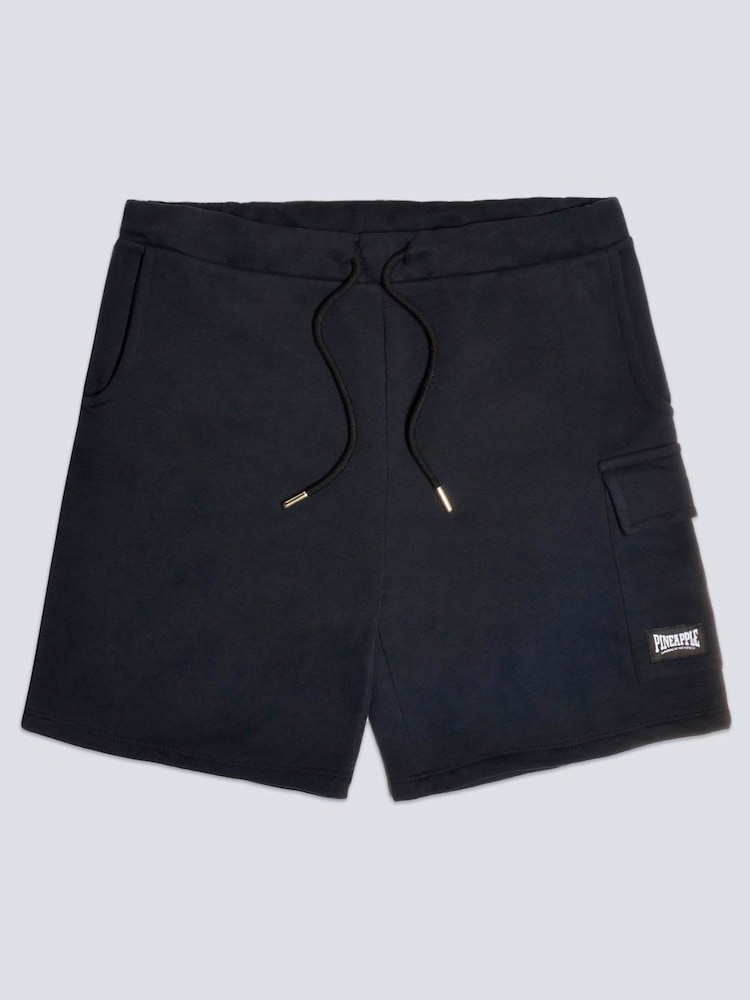 Pineapple Black Cargo Womens Shorts - Image 6 of 6