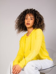 Pineapple Grey Womens Cargo Wide Leg Joggers - Image 3 of 8