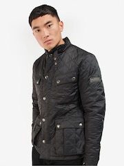 Barbour® International Tourer Ariel Quilted Black Jacket - Image 5 of 9