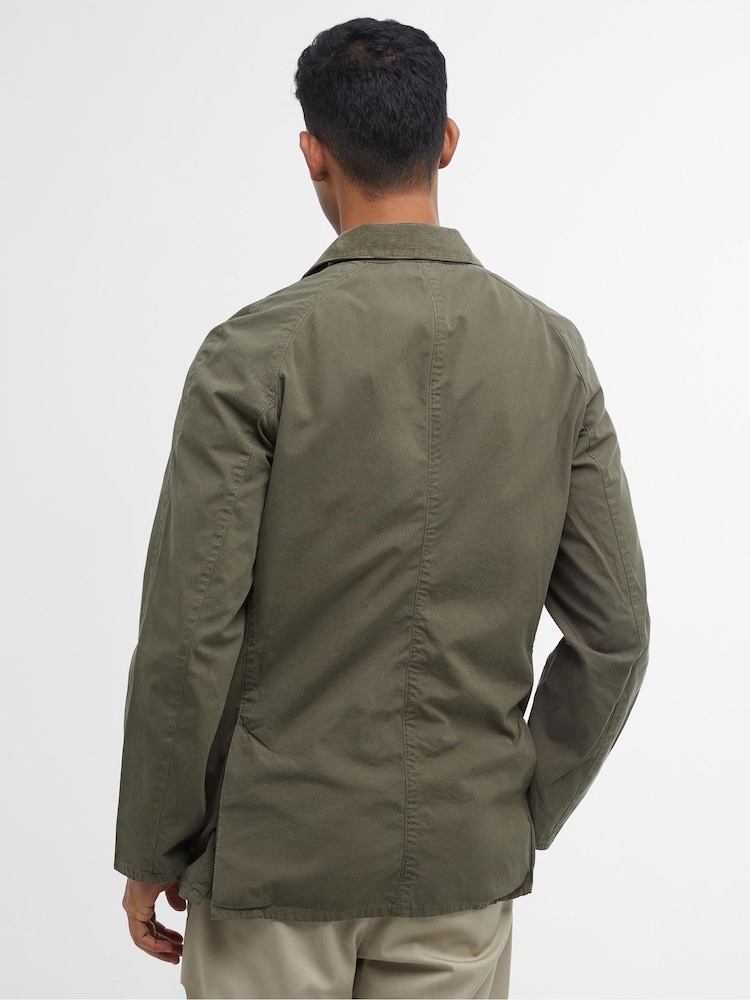 Barbour® Green 100% Cotton Ashby Casual Jacket - Image 2 of 5