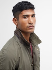 Barbour® Green 100% Cotton Ashby Casual Jacket - Image 4 of 5