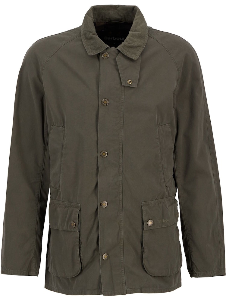 Barbour® Green 100% Cotton Ashby Casual Jacket - Image 5 of 5