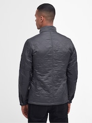 Barbour® International Grey Tourer Ariel Polar Quilted Jacket - Image 2 of 6