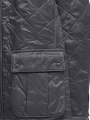 Barbour® International Grey Tourer Ariel Polar Quilted Jacket - Image 6 of 6
