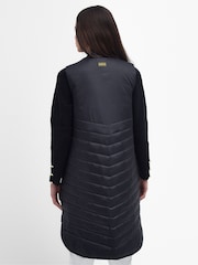 Barbour® International Black Leeming Gilet - Image 2 of 7