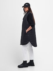 Barbour® International Black Leeming Gilet - Image 3 of 7