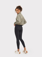 Chelsea Peers Green Organic Cotton Cropped Sweatshirt - Image 5 of 5