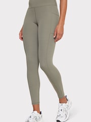 Chelsea Peers Green Soft Stretch High-Rise Leggings - Image 1 of 5