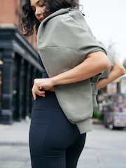 Chelsea Peers Black Soft Stretch High-Rise Cycling Shorts - Image 1 of 7