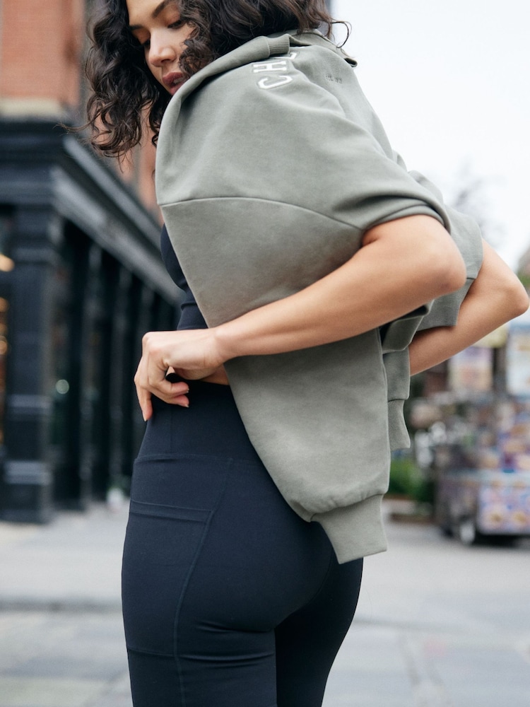 Chelsea Peers Black Soft Stretch High-Rise Cycling Shorts - Image 1 of 7