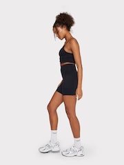 Chelsea Peers Black Soft Stretch High-Rise Cycling Shorts - Image 4 of 7