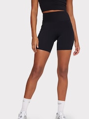 Chelsea Peers Black Soft Stretch High-Rise Cycling Shorts - Image 5 of 7