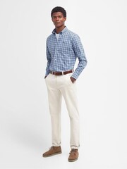 Barbour® Blue Lomond Tailored Shirt - Image 3 of 6