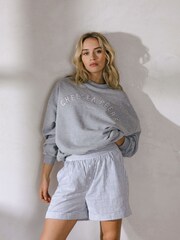 Chelsea Peers Grey Organic Cotton Logo Sweatshirt - Image 1 of 5