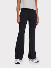 Chelsea Peers Black Soft + Stretch High Rise Flared Leggings - Image 2 of 5