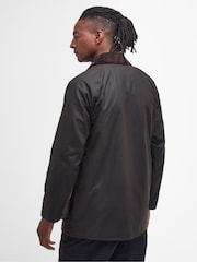 Barbour® Black 100% Cotton Classic Beaufort Wax Jacket - Image 2 of 9