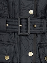 Barbour® Black 100% Cotton Classic Beaufort Wax Jacket - Image 8 of 9